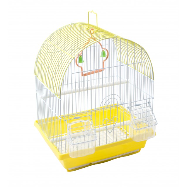 Zazu Bird Cage Yellow No3 30x23x39cm