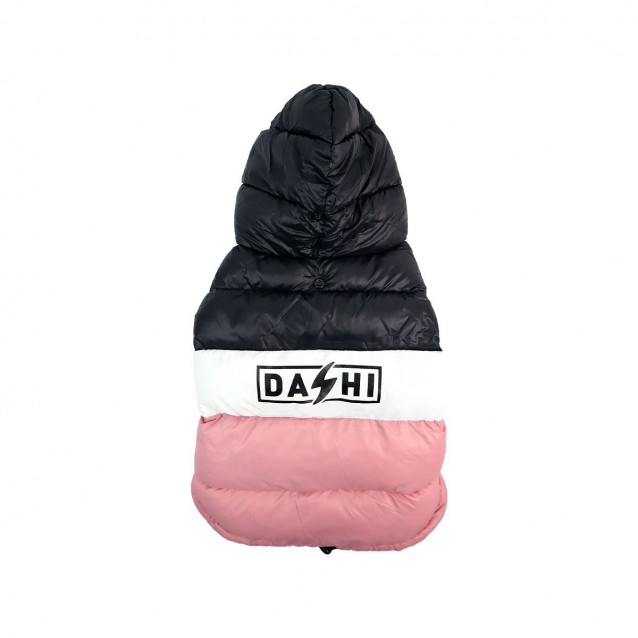 Dashi Stripes Pink And Black Anorak Extra Large