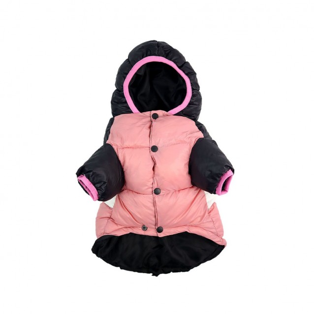 Dashi Stripes Pink And Black Anorak Extra Large