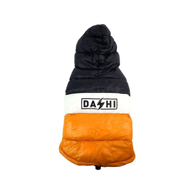 Dashi Stripes Orange And Black Anorak Extra Large