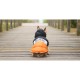 Dashi Stripes Orange And Black Anorak Extra Large