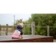 Dashi Stripes Pink And Black Anorak Extra Large