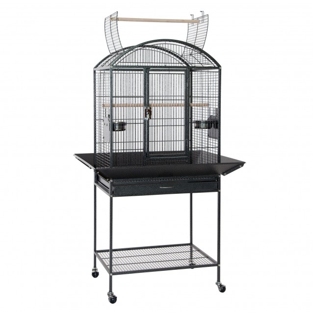 Blu The Parrot Cage Black No3 82x66x137cm