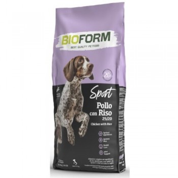 Bio Form Superpremium Sport Adult Chicken & Rice (25/20) 20kg