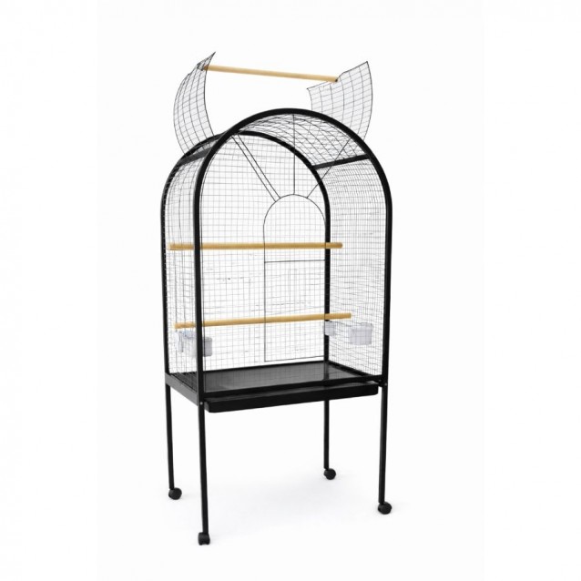 Blu The Parrot Cage Black No12 Premium Line 78*60*156cm