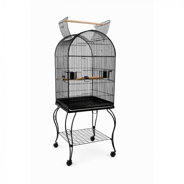 Blu The Parrot Cage Black No6 Premium Line 50.5*50.5*140cm