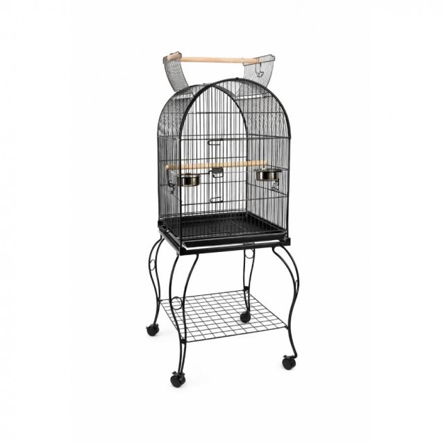 Blu The Parrot Cage Black No8 Premium Line 50.5*50.5*127cm