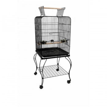 Blu The Parrot Cage Black No9 Premium Line 50.5*50.5*127cm