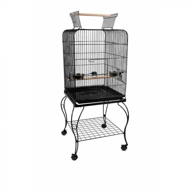 Blu The Parrot Cage Black No9 Premium Line 50.5*50.5*127cm