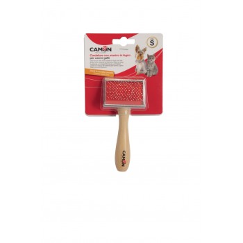 Camon Βούρτσα Σλίκερ Με Ξύλινη Λαβή Small (60*45MM)