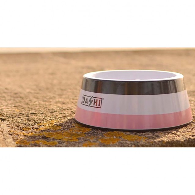 Dashi Stripes Pink & Black Bowl Large 1700ml 26x10cm