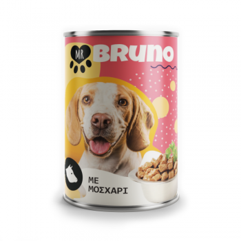 Mr Bruno Κονσέρβα Σκύλου Με Μοσχάρι 1240gr