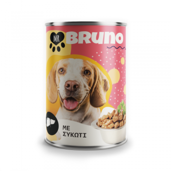 Mr Bruno Κονσέρβα Σκύλου Με Συκώτι 1240gr