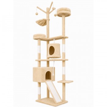 The Purrlock Holmes Cat Tree 60*40*190cm Ονυχοδρόμιο