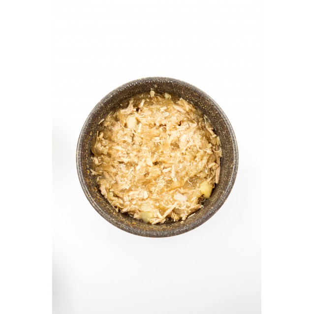 Refine Κονσέρβα Γάτας Home Cooking Κοτόπουλο Με Πατάτα, Ελαιόλαδο Και Δεντρολίβανο 80gr