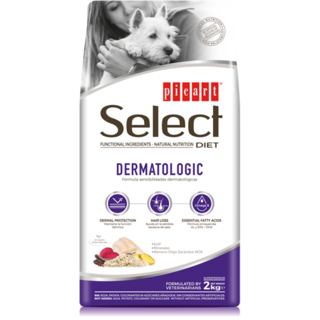 Picart Select Veterinary Diets Dermatologic 2kg