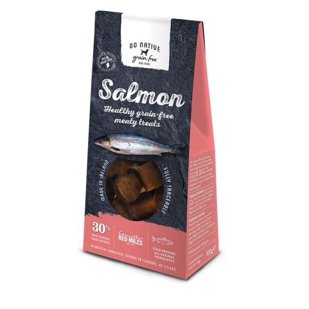 Red Mills Go Native Λιχουδιές Σκύλου Με Σολομό 100gr