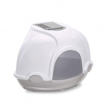 Imac Τουαλέτα Γάτας Γωνιακή Ginger Grey 52x52x44,5cm