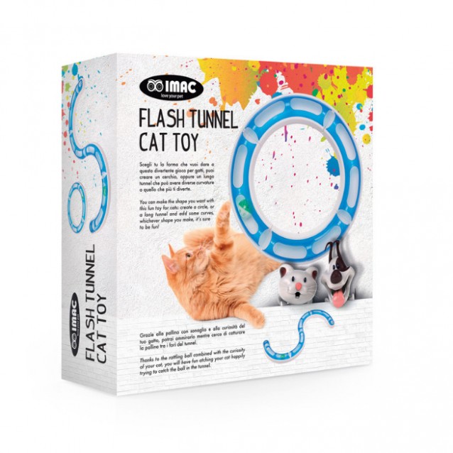 Imac Flash Tunnel Διαδραστικό Παιχνίδι Για Γάτες