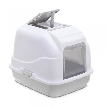 Imac Τουαλέτα Γάτας Easy Cat Άσπρο Γκρι 50x40x40cm