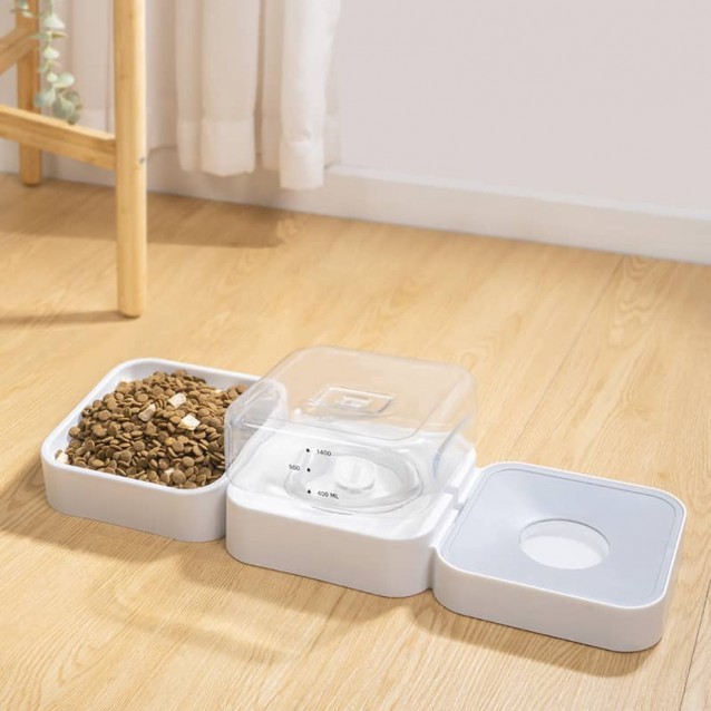 Multifunctional Bowl Food And Water 2 In 1 32x16x11cm
