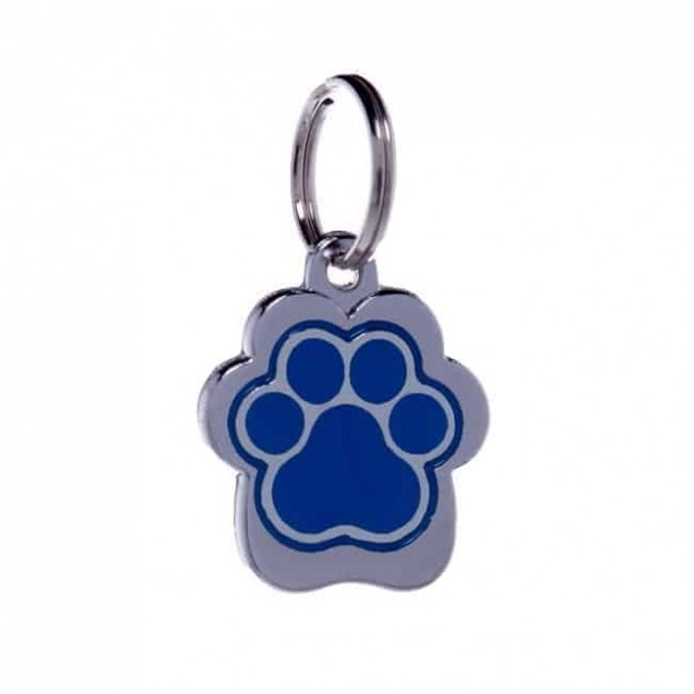 Petitamis Ταυτότητα Small Blue Pawprint