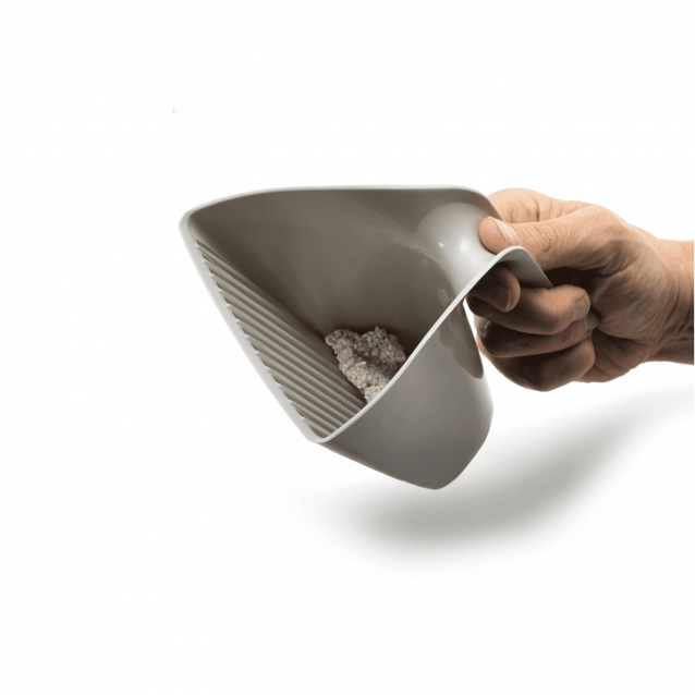 Moderna Φτυαράκι Άμμου Scoop & Sift Warm Grey 13.3x10.6x15.5cm