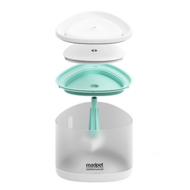 Madpet Αυτόματη Ποτίστρα WF003 Λευκή