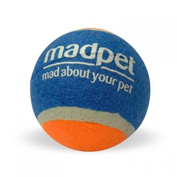 Madpet Μπαλάκι Tennis Μπλε/Πορτοκαλί 6,5cm 