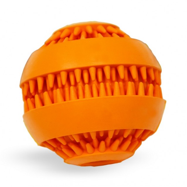 Madpet Μπάλα Για Σκύλο Dental Πορτοκαλί 6×5.7cm