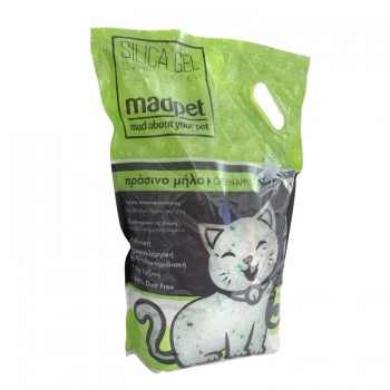 Madpet Άμμος Σιλικόνης Πράσινο Μήλο 5lt