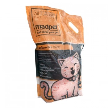Madpet Άμμος Σιλικόνης Ροδάκινο 5lt