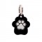 Petitamis Ταυτότητα Small Black Pawprint Plexy