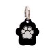 Petitamis Ταυτότητα Small Black Pawprint Plexy