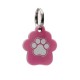 Petitamis Ταυτότητα Small Pink Pawprint Plexy