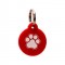 Petitamis Ταυτότητα Small Bubble Red Plexy