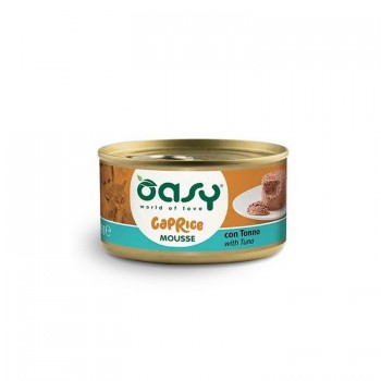 Oasy Wet Cat Caprice Mousse/Κονσερβάκια Adult Tuna 85gr