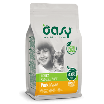 Oasy Dry Dog One Animal Protein Adult Small/Mini Pork 2,5kg