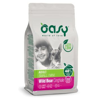 Oasy Dry Dog One Animal Protein Adult Medium/Large Wild Boar 12kg