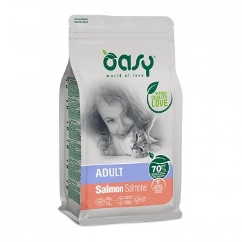 Oasy Dry Cat Lifestage Adult Salmon 1.5kg