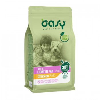 Oasy Dry Dog Lifestage Light and Fat (&Sterilised) Adult Chicken 12kg