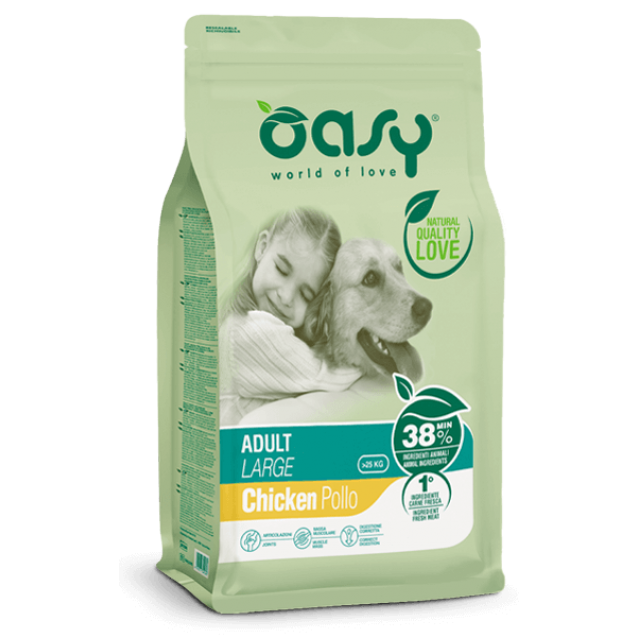 Oasy Lifestage Adult Large Chicken 3kg