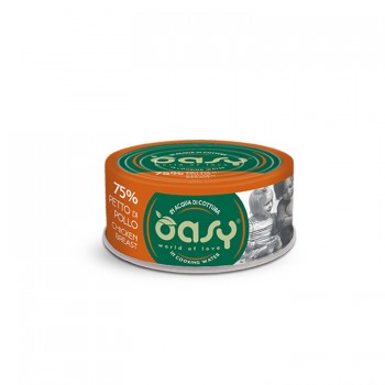 Oasy Wet Cat More Love/Κονσερβάκια Adult Chicken 70gr
