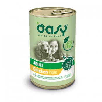 Oasy Life Stage Pate Dog Adult Chicken 400gr