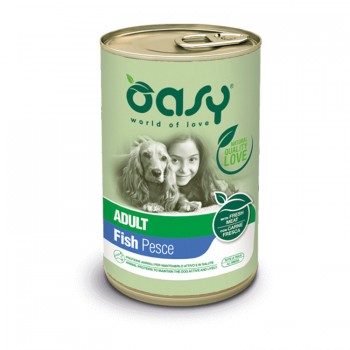 Oasy Life Stage Pate Dog Adult Fish 400gr