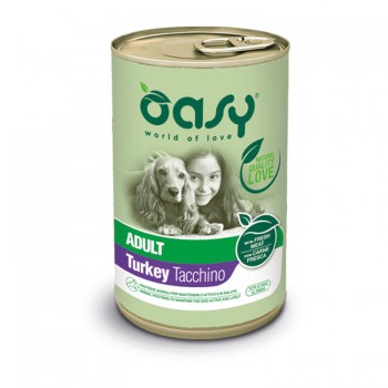 Oasy Life Stage Pate Dog Adult Turkey 400gr