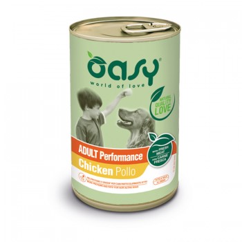 Oasy Life Stage Pate Dog Adult Chicken Performance 400gr