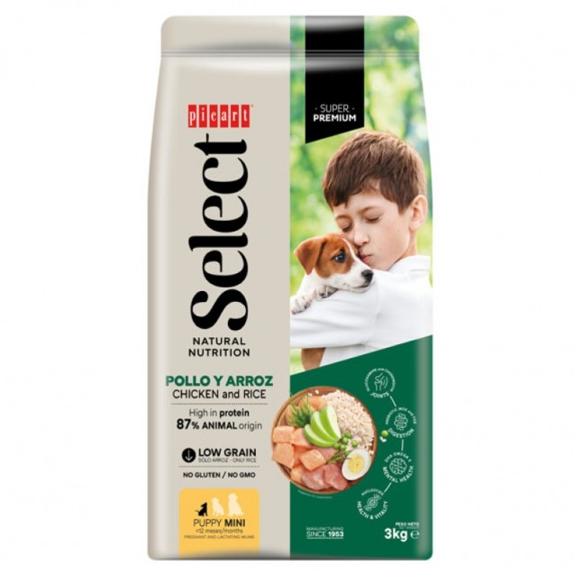 Picart Select Puppy Medium Chicken and Rice 3kg
