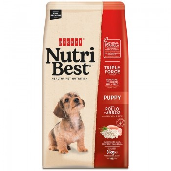Picart NutriBest Puppy Chicken & Rice Premium 3kg