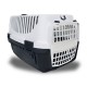 Pet Plast Art Κλουβί Μεταφοράς Κατοικίδιων Με Πλαστική Πόρτα & Αποθήκευση Μαύρο/Άσπρο Max 8kg